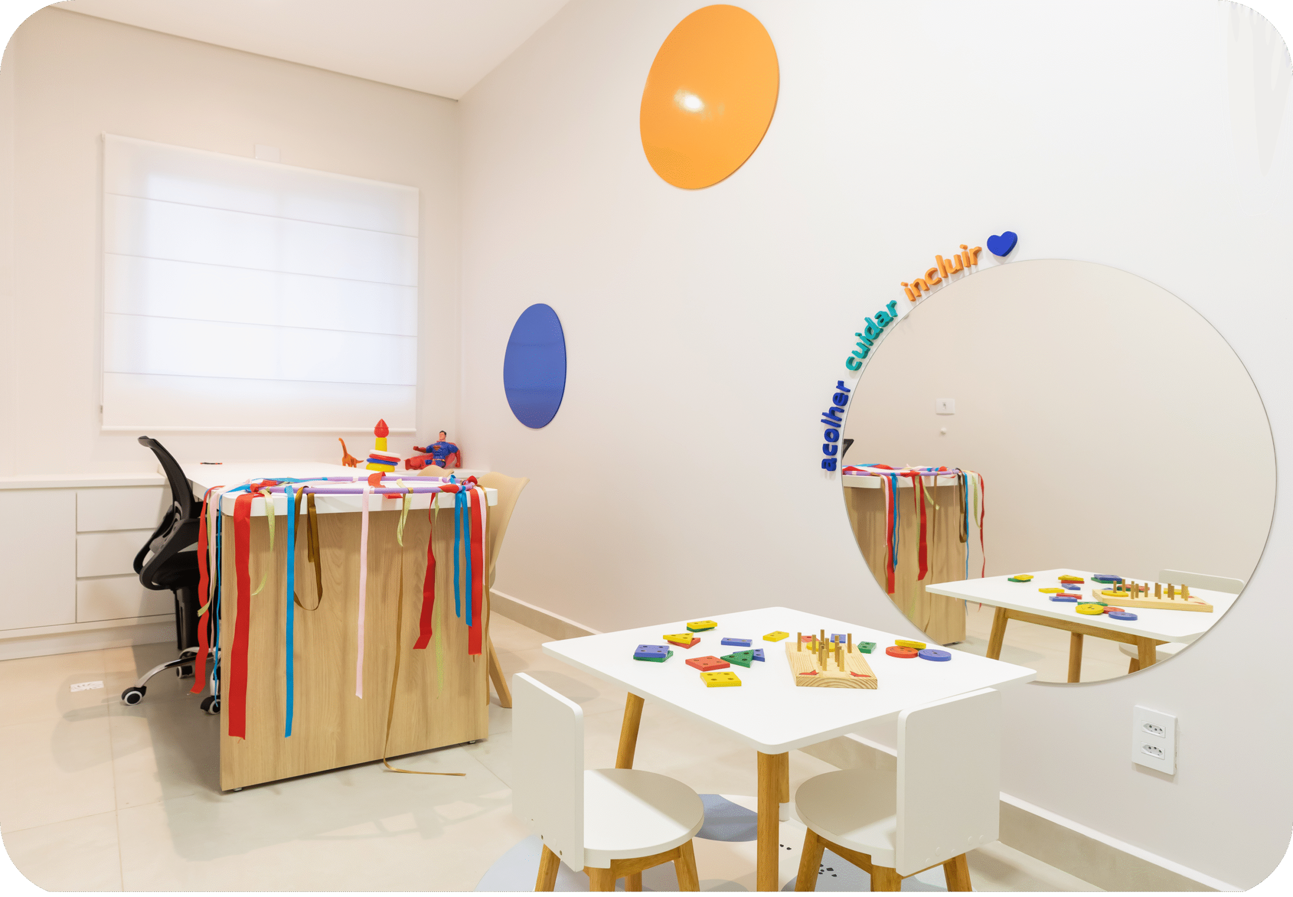 Estrutura completa para terapias de autismo em Foz do Iguaçu.